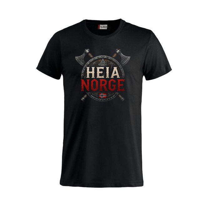 Hovedbilde T-Skjorte - Heia Norge - Øks