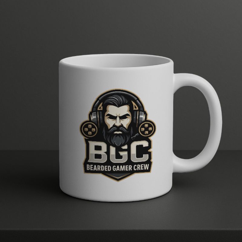 Kermikk kopp - Bearded Gamer Crew